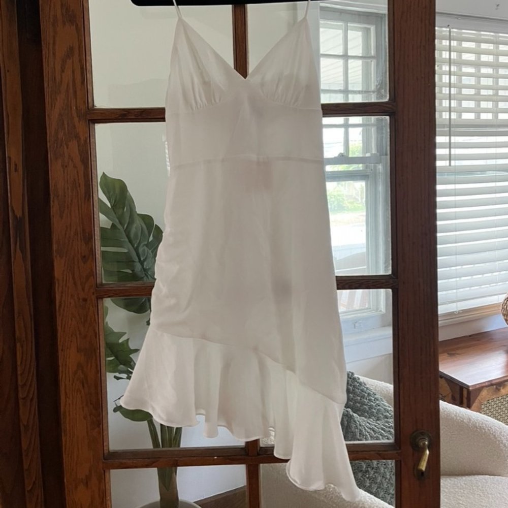 Revolve - Superdown Natasha White Midi Dress